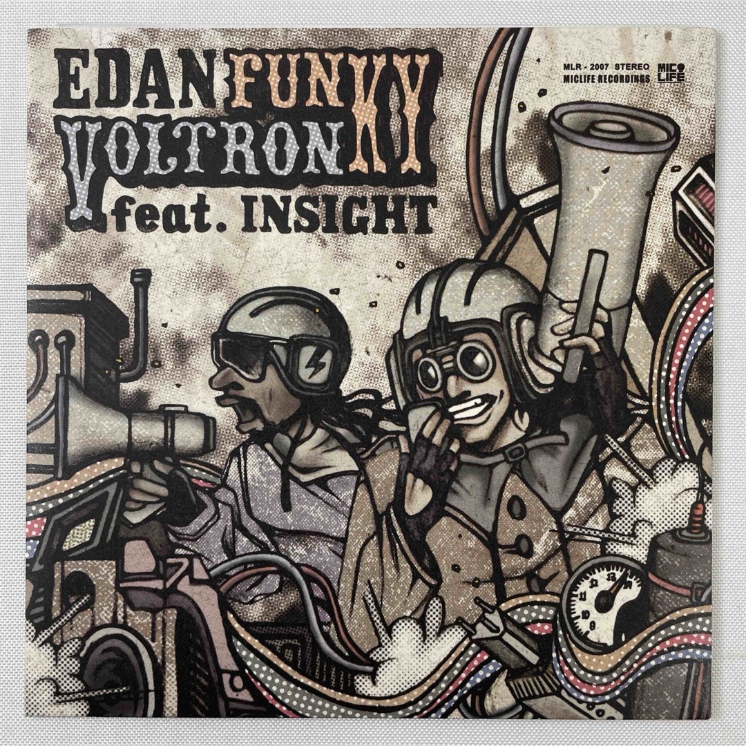 Edan Feat. Insight / Funky Voltron【7"】 エンタメ/ホビーのCD(ヒップホップ/ラップ)の商品写真