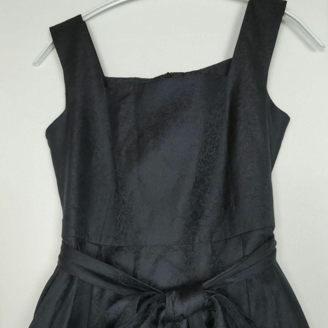 b3101【P.THAI DESIGN】タイシルクノースリーブワンピースひざ丈S レディースのフォーマル/ドレス(ミディアムドレス)の商品写真