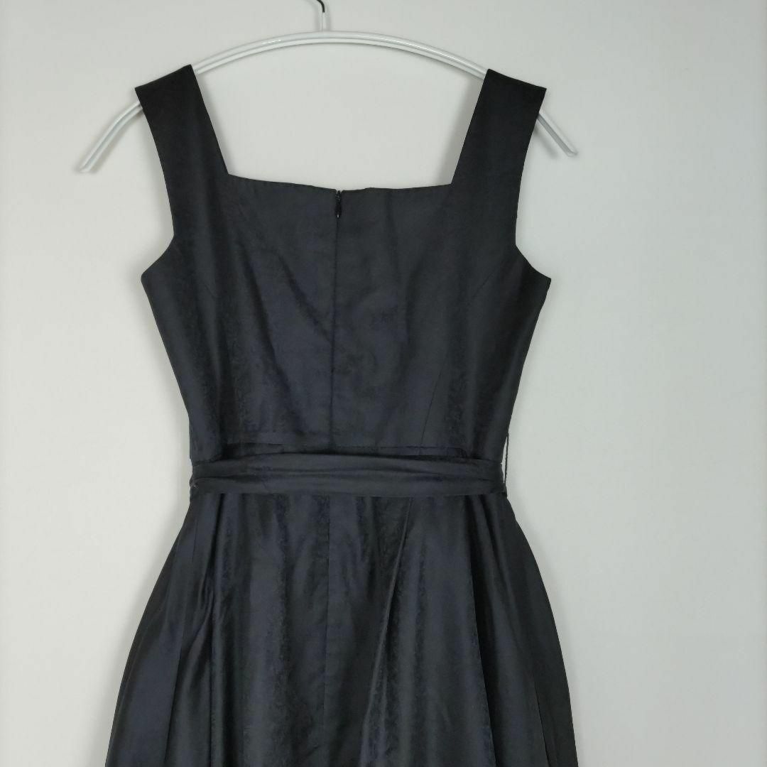 b3101【P.THAI DESIGN】タイシルクノースリーブワンピースひざ丈S レディースのフォーマル/ドレス(ミディアムドレス)の商品写真