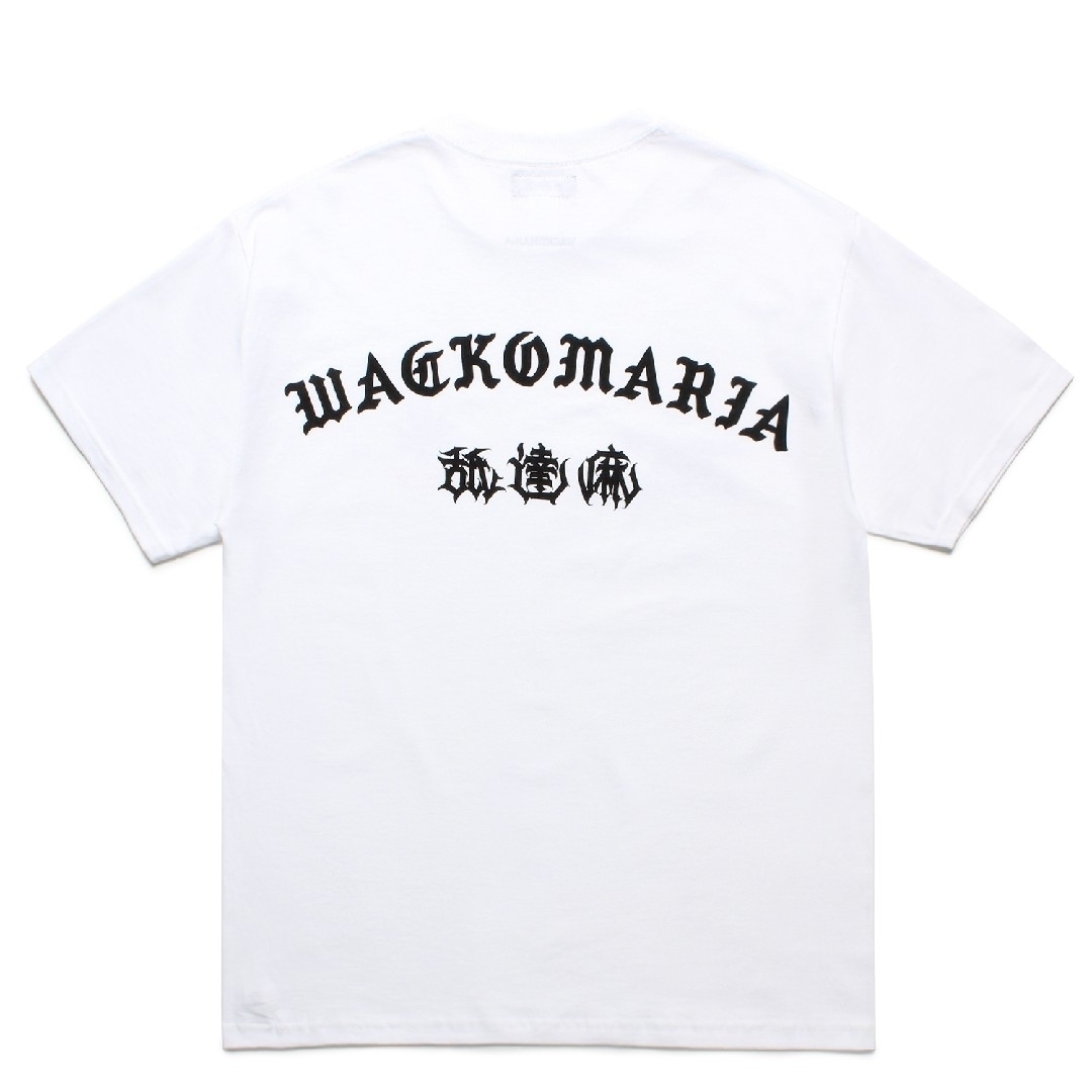 WACKO MARIA(ワコマリア)のWACKO MARIA 舐達麻 CREW NECK T-SHIRT メンズのトップス(Tシャツ/カットソー(半袖/袖なし))の商品写真