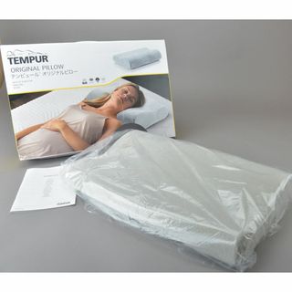 TEMPUR - 未使用♡Tempur テンピュールピロー かためS グレー 低反発枕 日本正規品