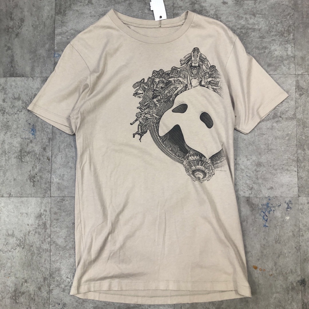 オペラ座の怪人 半袖Tシャツ ベージュ S 薄手 メンズのトップス(Tシャツ/カットソー(半袖/袖なし))の商品写真