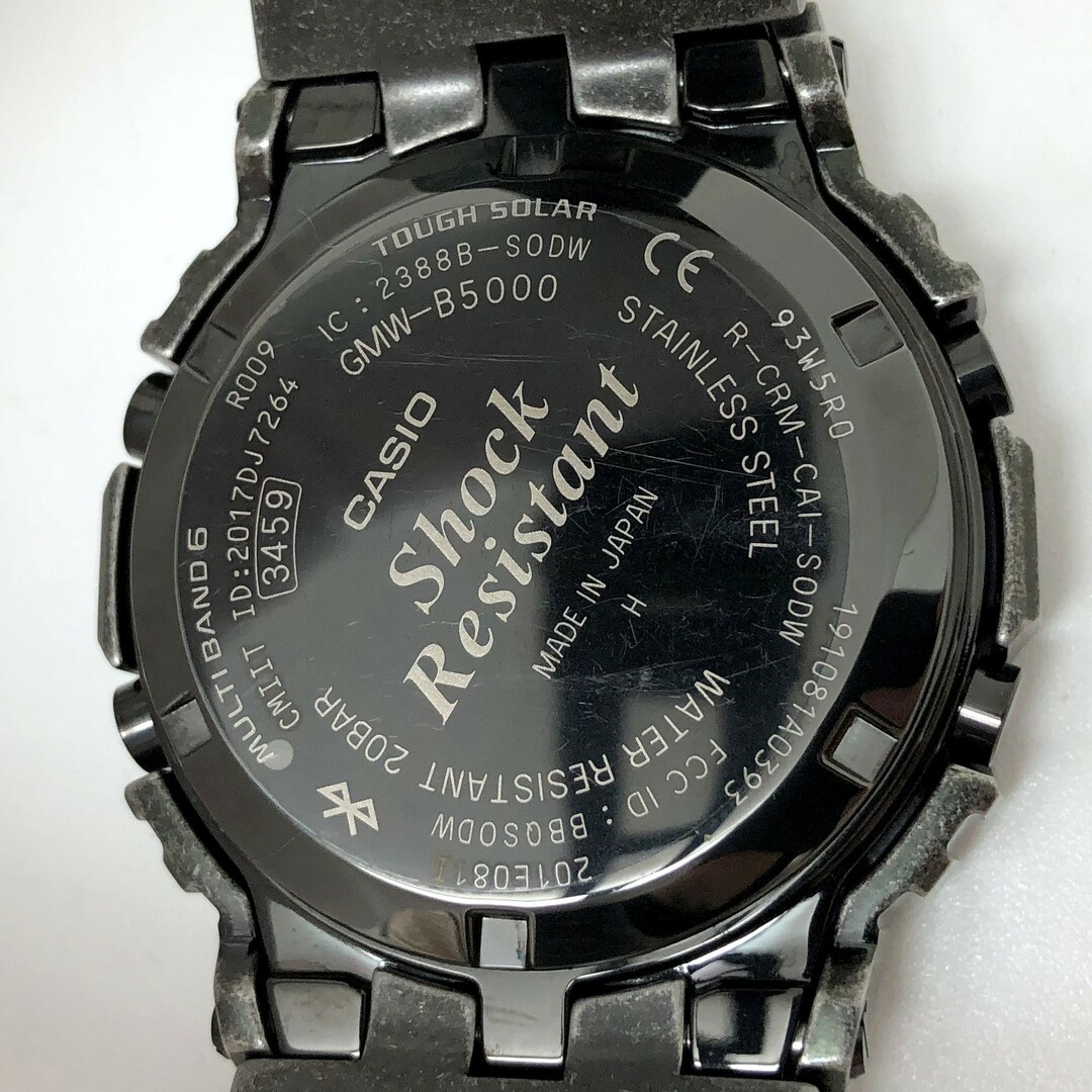 G-SHOCK(ジーショック)のG-SHOCK ジーショック CASIO カシオ 腕時計 GMW-B5000V-1JR エイジド加工 ヴィンテージ加工 ORIGIN オリジン 電波ソーラー メンズの時計(腕時計(デジタル))の商品写真