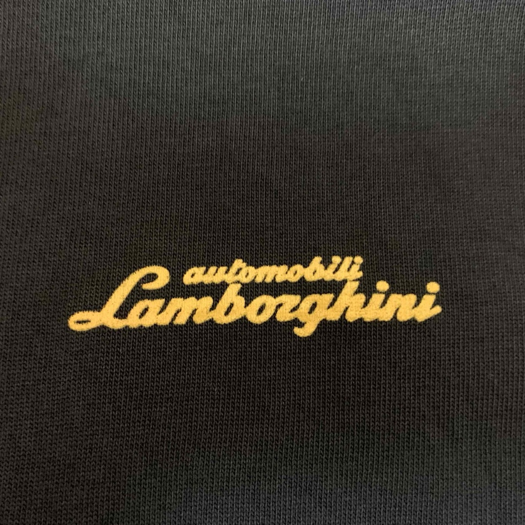 Lamborghini(ランボルギーニ)のLAMBORGHINI ランボルギーニ TURKEY製 ロゴ ロングスリーブ M メンズのトップス(Tシャツ/カットソー(七分/長袖))の商品写真