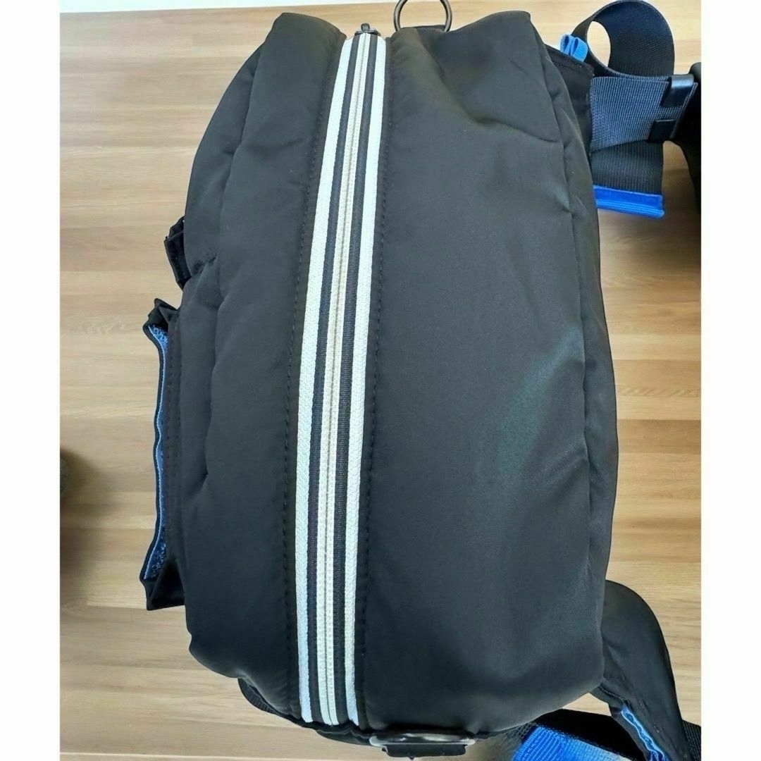 adidas(アディダス)のPORTER adidas コラボ　ウエストバッグ　タンカー　ブラック　2way メンズのバッグ(ショルダーバッグ)の商品写真