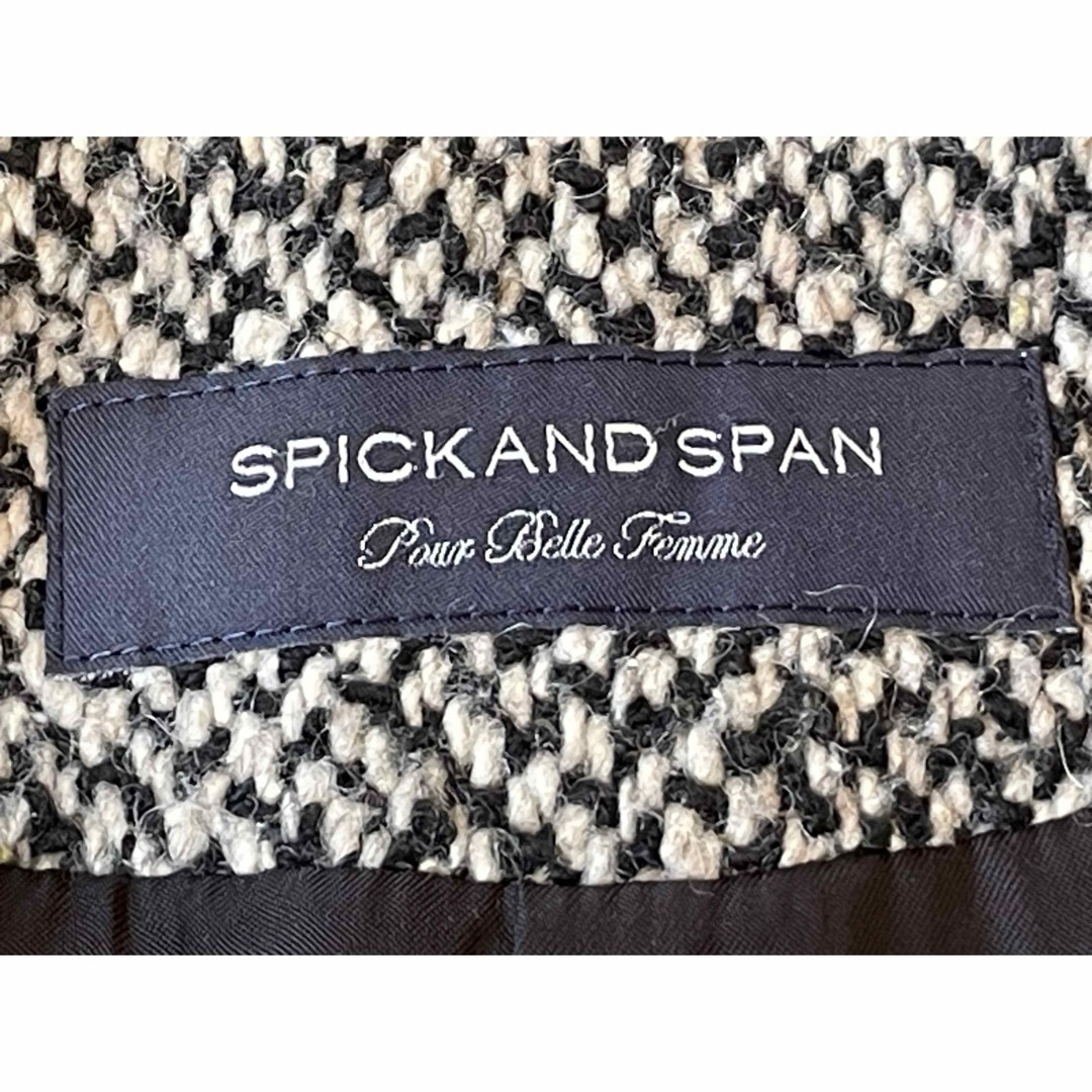 Spick & Span(スピックアンドスパン)のSpick & Span スピックアンドスパン❇︎ノーカラーコート レディースのジャケット/アウター(ノーカラージャケット)の商品写真