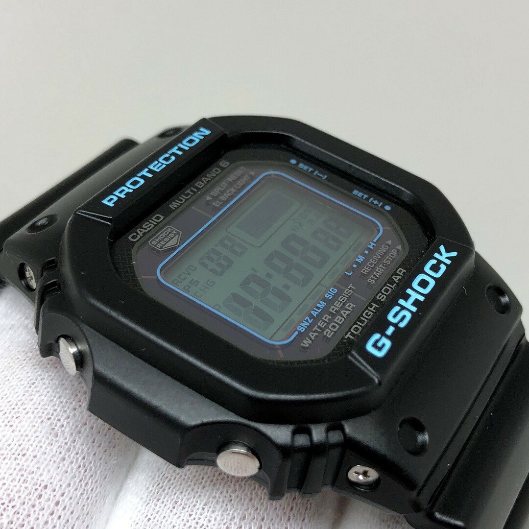 G-SHOCK(ジーショック)のG-SHOCK ジーショック CASIO カシオ 腕時計 GW-M5610BA-1JF タフソーラー 電波ソーラー ブラック ブルー シリーズ メンズの時計(腕時計(デジタル))の商品写真