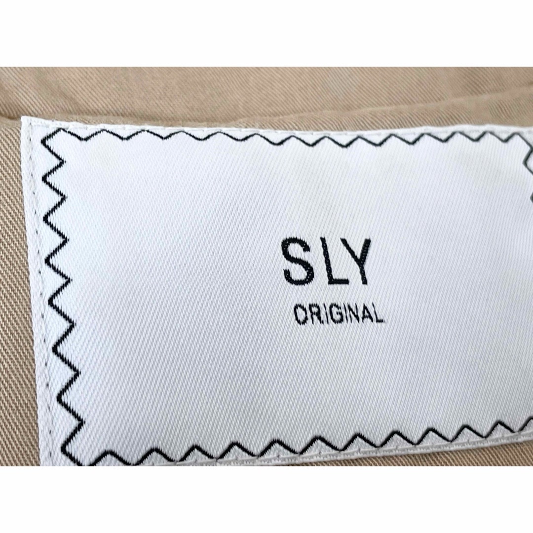 SLY(スライ)のSLY スライ❇︎ノーカラー RELAX トレンチコート レディースのジャケット/アウター(トレンチコート)の商品写真