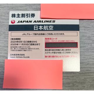 JAL 株主優待券(航空券)