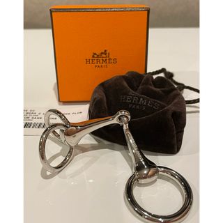 エルメス(Hermes)の【未使用品！！】エルメス♡スカーフリング　MORS2♡シルバーカラー(バンダナ/スカーフ)