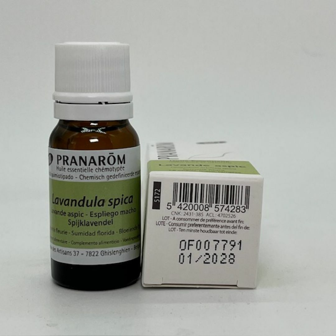 PRANAROM(プラナロム)のプラナロム ラベンダー スピカ BIO 10ml 精油 スパイクラベンダー コスメ/美容のリラクゼーション(エッセンシャルオイル（精油）)の商品写真