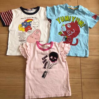 ドンキージョシー(Donkey Jossy)のバーバパパ　ビッツ　ドンキージョシー　半袖　Tシャツ   95㎝　3点おまとめ(Tシャツ/カットソー)