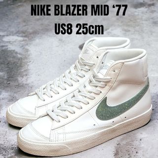 ナイキ(NIKE)のNIKE ナイキ BLAZER MID ブレーザー ミッド 25cm(スニーカー)