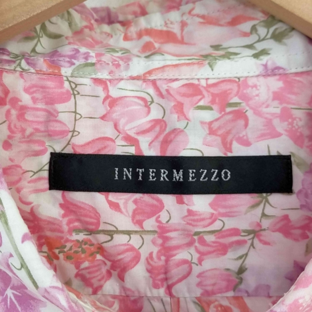 INTER MEZZO(インターメッゾ) 花柄 レギュラーカラーシャツ メンズ メンズのトップス(その他)の商品写真