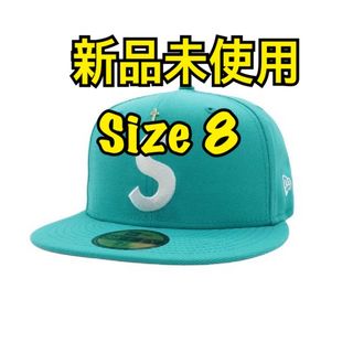 シュプリーム(Supreme)のSupreme Gold Cross S Logo New Era "Teal(キャップ)