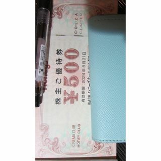 ハニーズ　株主優待　3000円分　期限8月末(ショッピング)