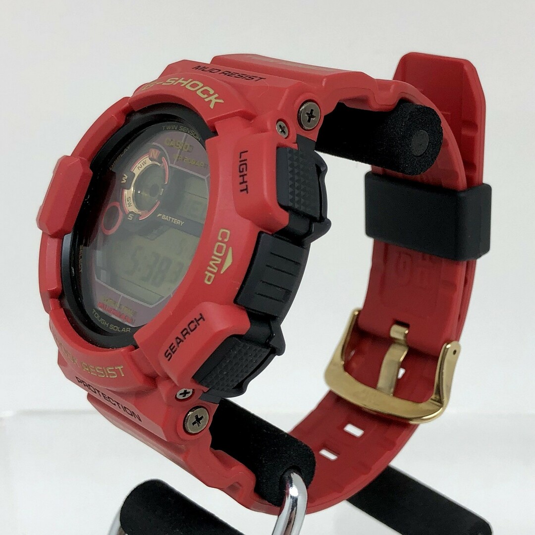 G-SHOCK(ジーショック)のG-SHOCK ジーショック CASIO カシオ 腕時計 G9330A-4 G-9330A-4 30周年記念 ライジングレッド 海外モデル タフソーラー メンズの時計(腕時計(デジタル))の商品写真