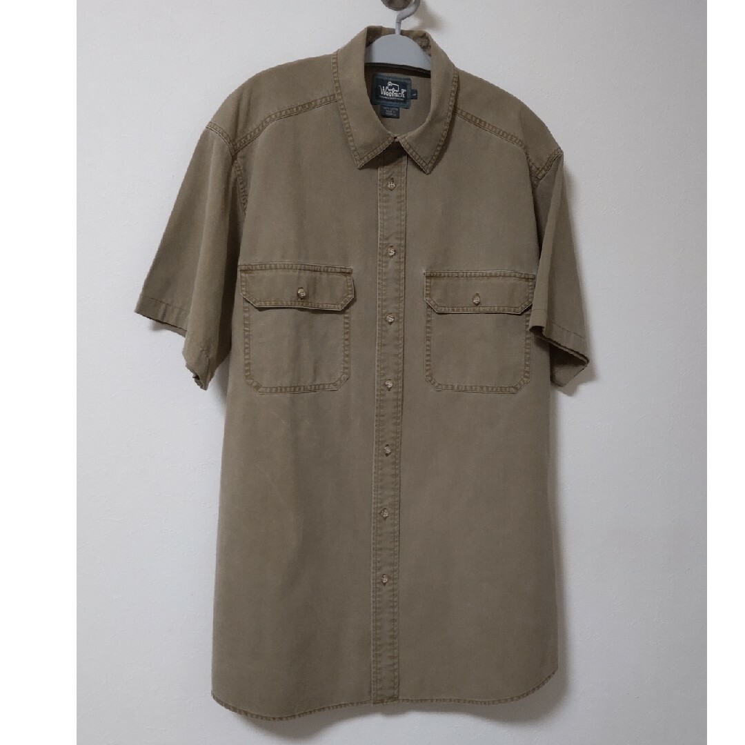 WOOLRICH(ウールリッチ)のWOOLRICH   メンズ半袖シャツ  L メンズのトップス(Tシャツ/カットソー(半袖/袖なし))の商品写真