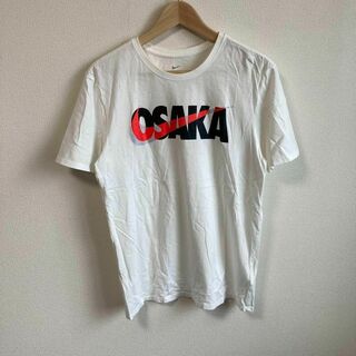 ナイキ(NIKE)のNIKE ナイキ　Tシャツ OSAKA JAPAN 大阪　プリント　白　L(Tシャツ/カットソー(半袖/袖なし))