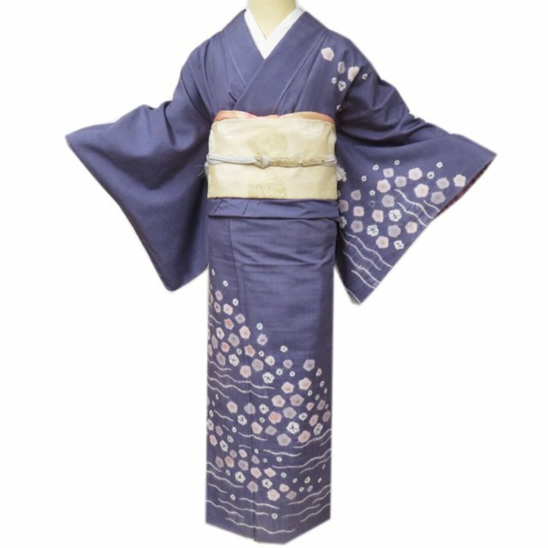 小紋 身丈152cm 裄丈62cm 正絹 美品 逸品 【中古】 着物 小紋 身丈152cm 裄丈62cm 正絹 美品 逸品 【中古】 着物