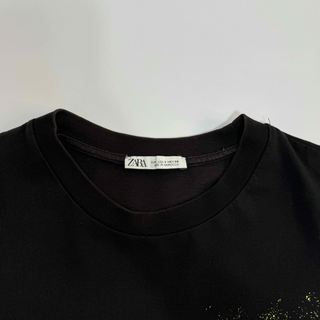 ZARA(ザラ)のZARA ザラ Tシャツ ストリート プリントT サイズS メンズのトップス(Tシャツ/カットソー(半袖/袖なし))の商品写真