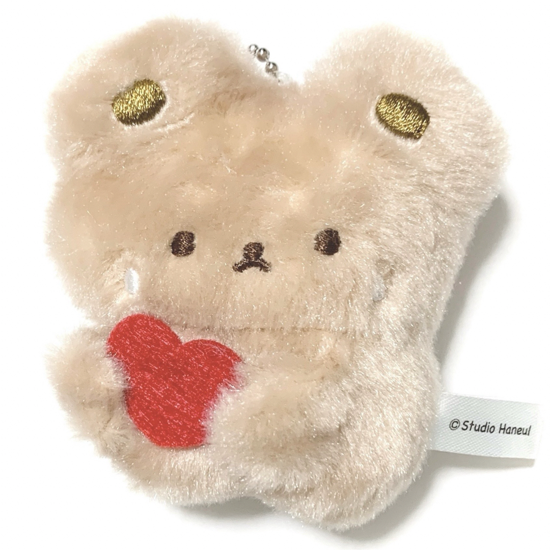 パムとタルトのふわふわぬいぐるみ2 ハートパム くま ぬいぐるみ 熊 ブラウン エンタメ/ホビーのおもちゃ/ぬいぐるみ(ぬいぐるみ)の商品写真