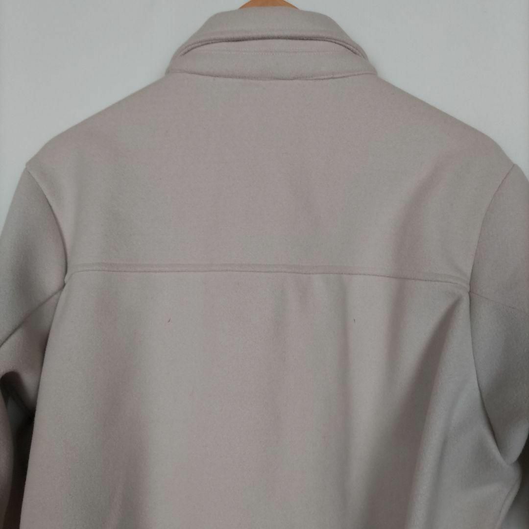 GRL(グレイル)のb2261【グレイル】ベルト付きエコメルトンビックシルエットシャツジャケット レディースのジャケット/アウター(その他)の商品写真