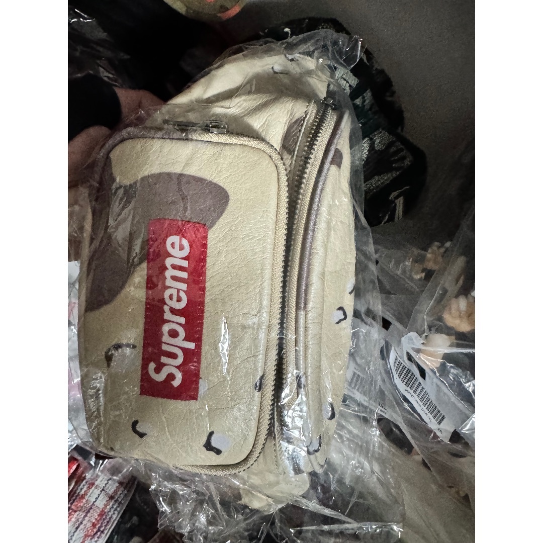 Supreme Supreme Leather Waist Bag Dessert Camo by Supreme