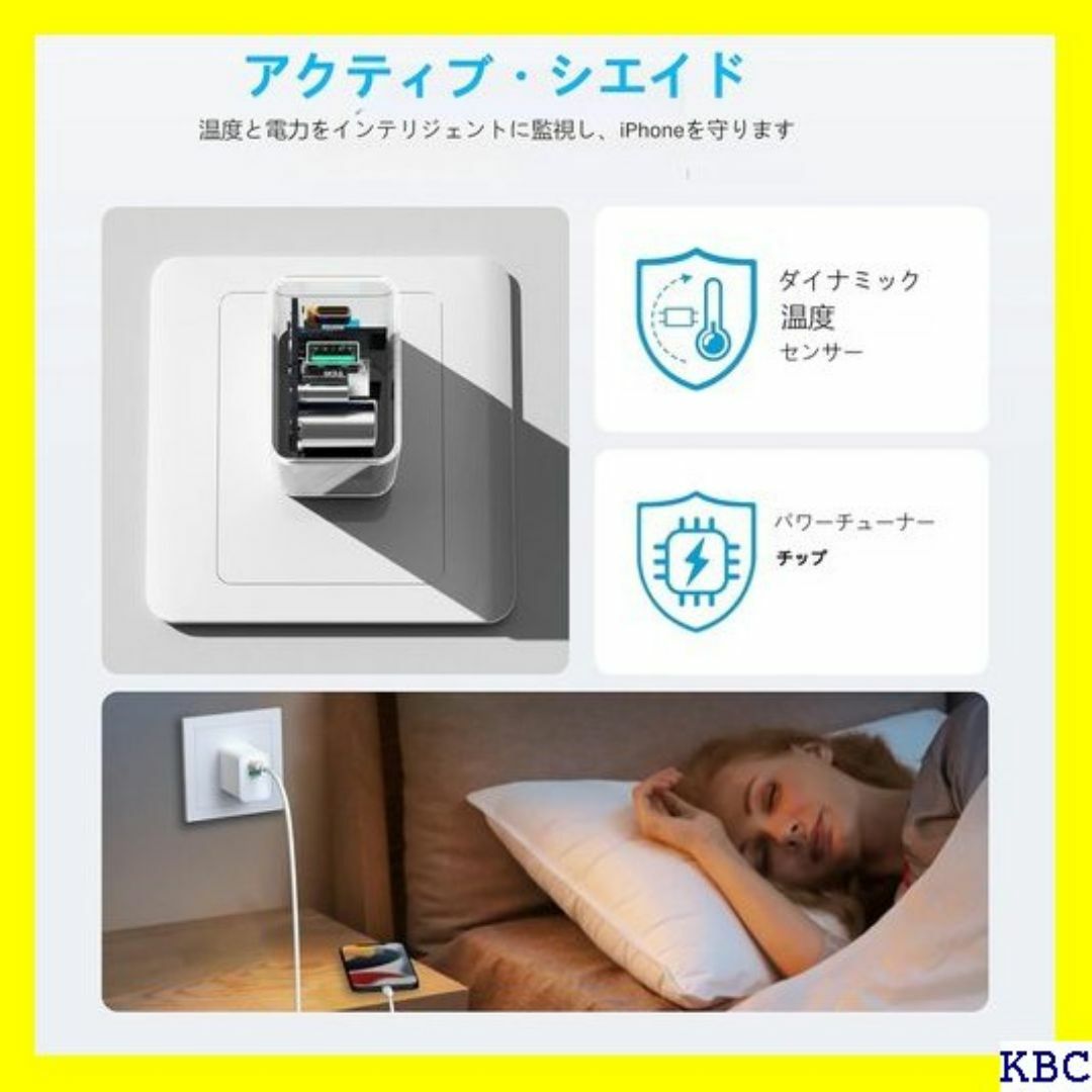 ☆ USB Cウォールチャージャーブロック20W デュアル SE認証済み 259 スマホ/家電/カメラのスマホ/家電/カメラ その他(その他)の商品写真