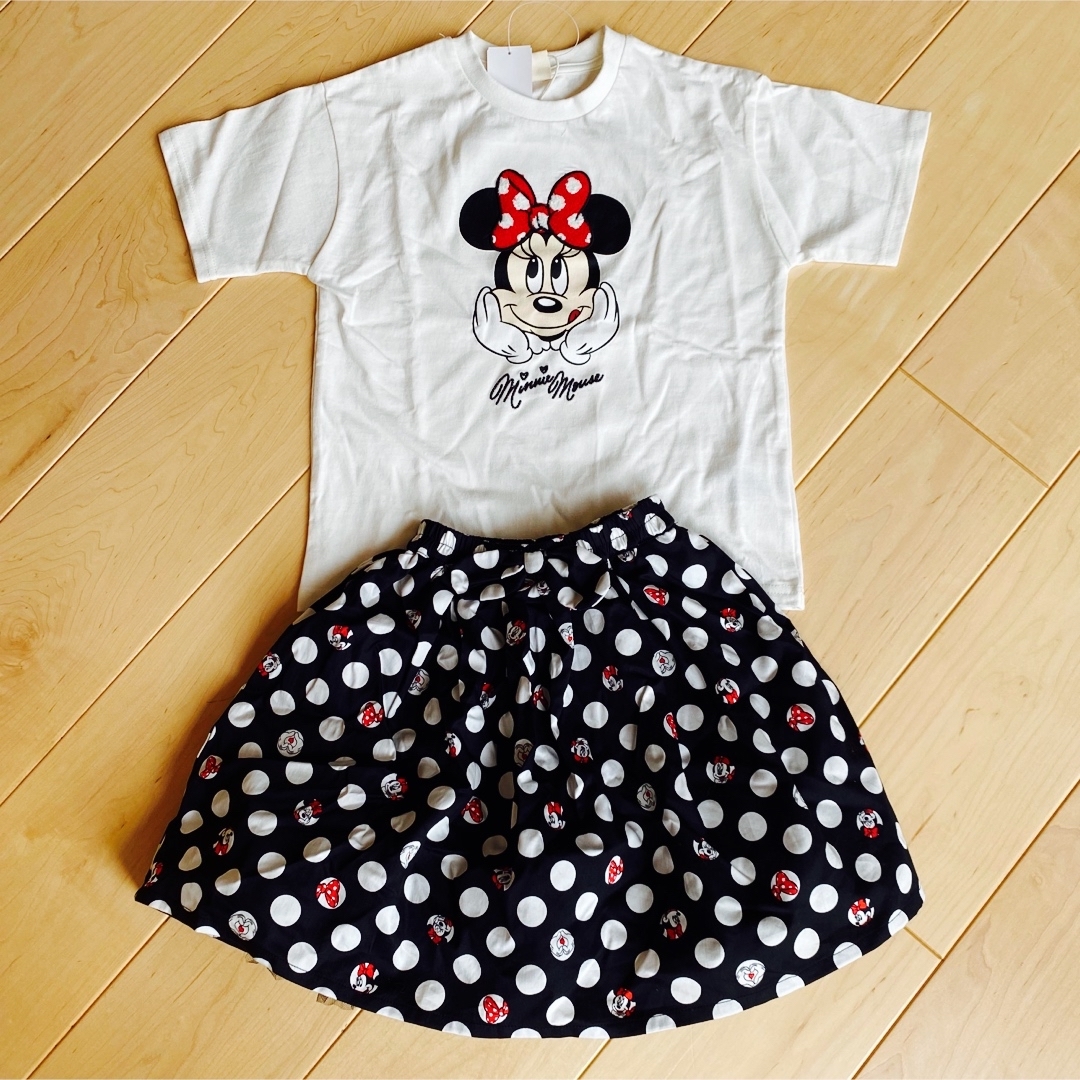 しまむら(シマムラ)のリトシー　ミニーセットアップ キッズ/ベビー/マタニティのキッズ服女の子用(90cm~)(その他)の商品写真