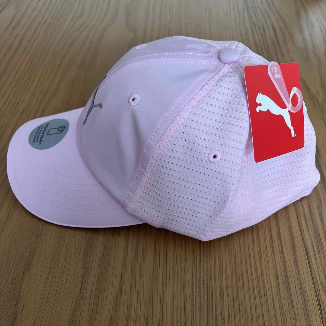 PUMA(プーマ)のPUMA プーマ　キャップ　帽子　男女兼用　ランニング　フリーサイズ　新品ピンク レディースの帽子(キャップ)の商品写真