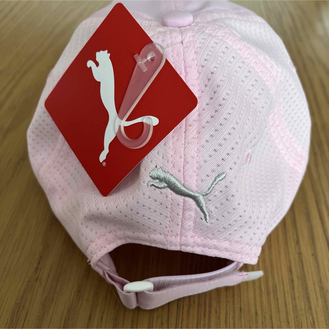 PUMA(プーマ)のPUMA プーマ　キャップ　帽子　男女兼用　ランニング　フリーサイズ　新品ピンク レディースの帽子(キャップ)の商品写真