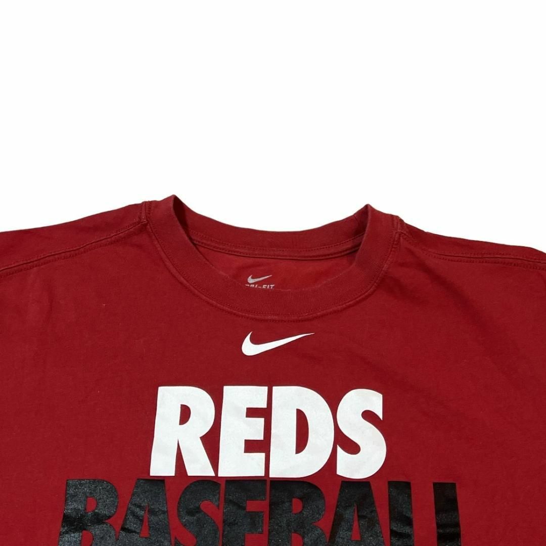 NIKE(ナイキ)のナイキ 半袖Tシャツ MLBシンシナティレッズ DRI-FIT 夏物古着h18 メンズのトップス(Tシャツ/カットソー(半袖/袖なし))の商品写真