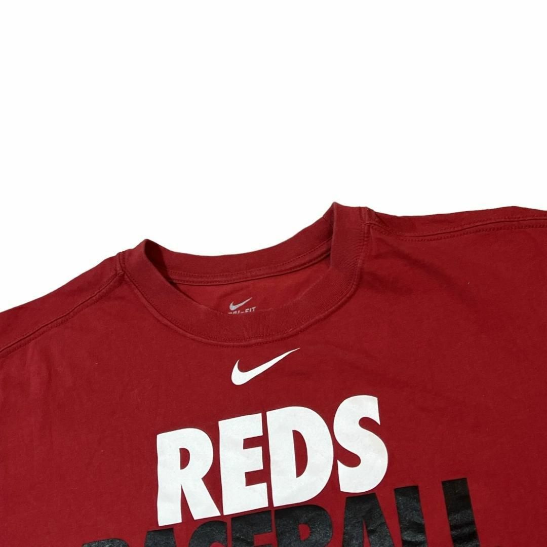 NIKE(ナイキ)のナイキ 半袖Tシャツ MLBシンシナティレッズ DRI-FIT 夏物古着h18 メンズのトップス(Tシャツ/カットソー(半袖/袖なし))の商品写真