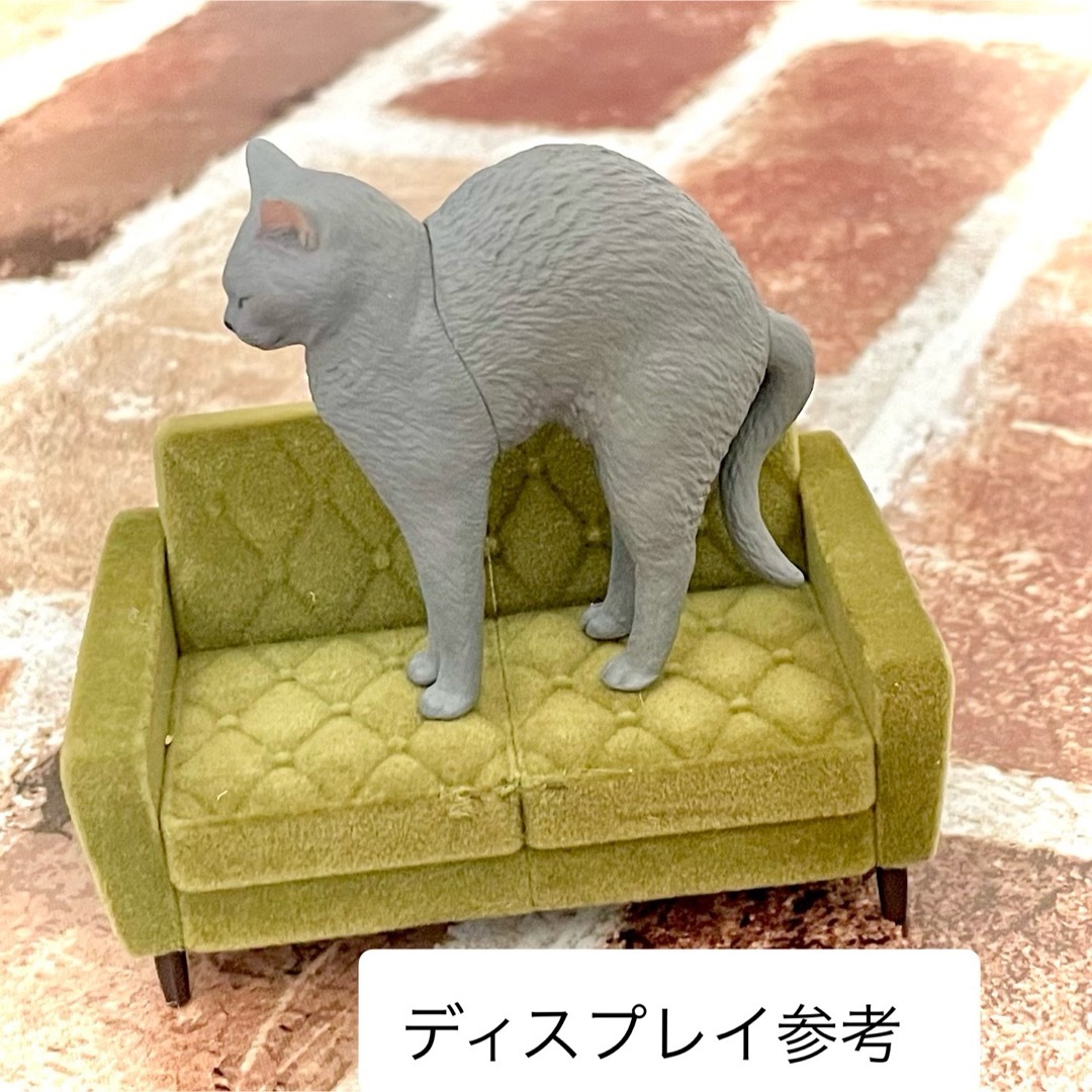 KITAN CLUB(キタンクラブ)の【グレー】森口修の猫フィギュアマスコット2新色　1種　ガチャ　ネコ エンタメ/ホビーのフィギュア(その他)の商品写真