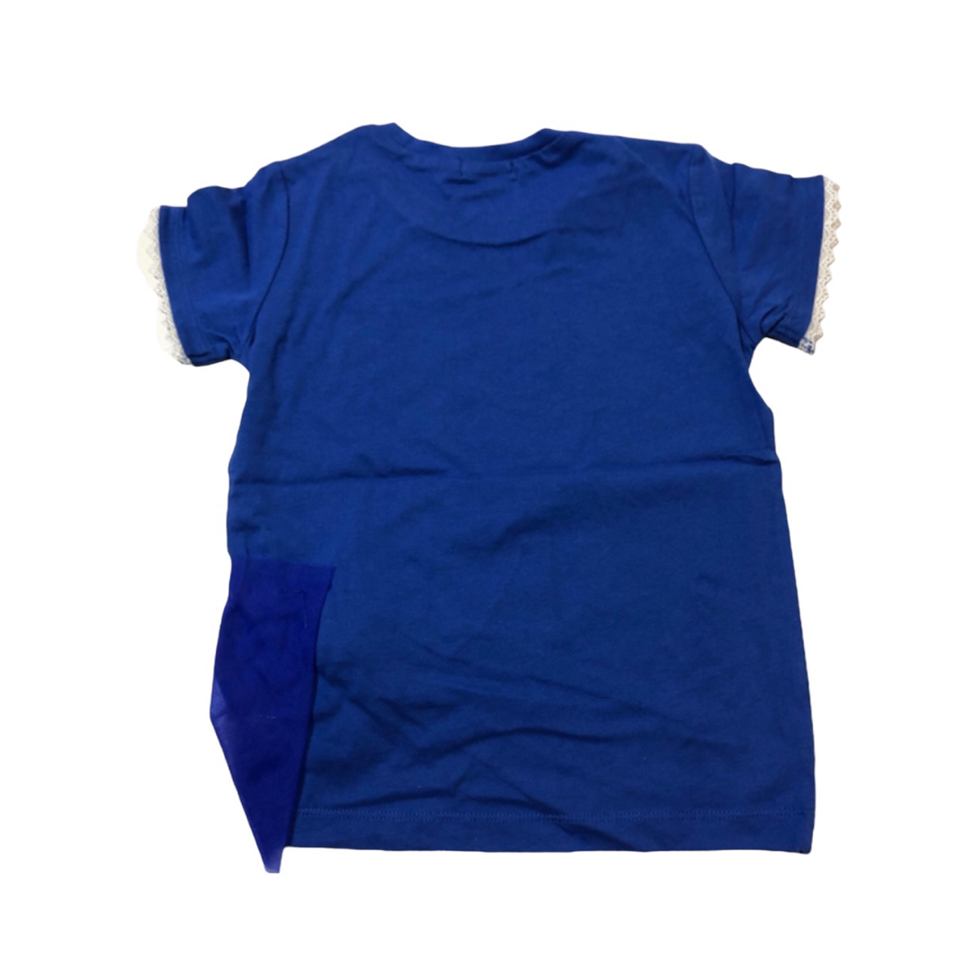 RONI(ロニィ)のAK70 RONI 半袖オーバーTシャツ キッズ/ベビー/マタニティのキッズ服女の子用(90cm~)(Tシャツ/カットソー)の商品写真