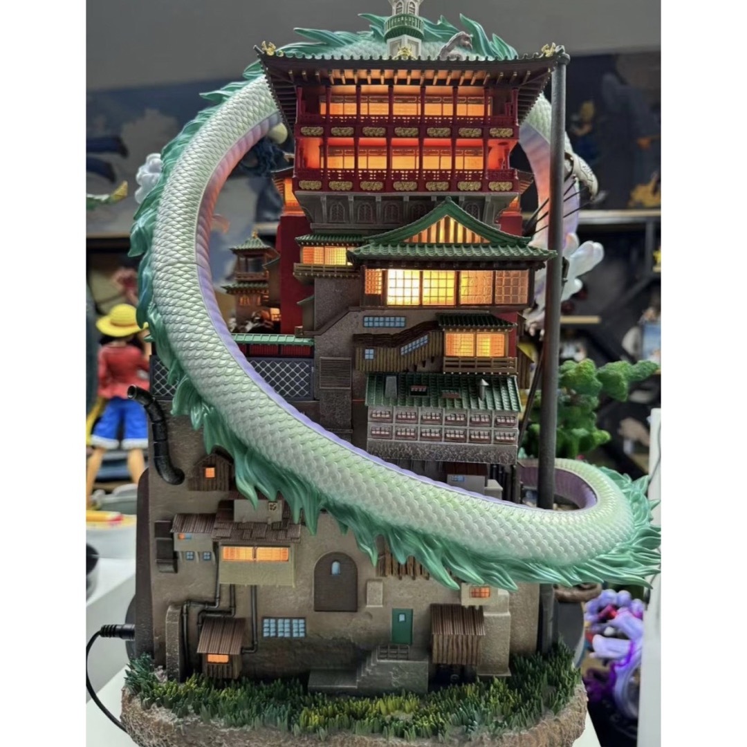 ジブリ 千と千尋の神隠し 油屋 フィギュア PVC製品 ガレージ ジブリ 千と千尋の神隠し 油屋 フィギュア PVC製品 ガレージ