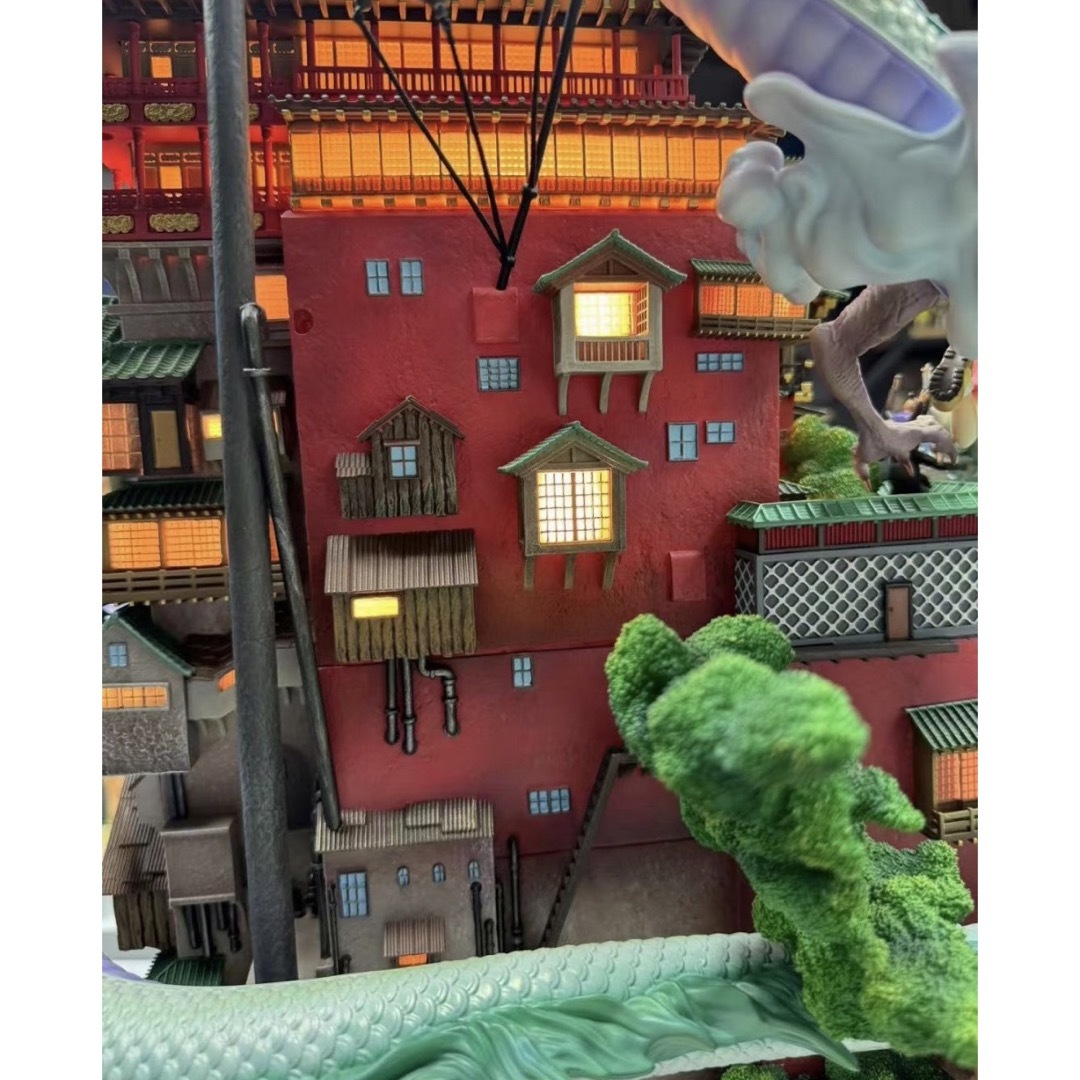 ジブリ 千と千尋の神隠し 油屋 フィギュア PVC製品 ガレージ ジブリ 千と千尋の神隠し 油屋 フィギュア PVC製品 ガレージ