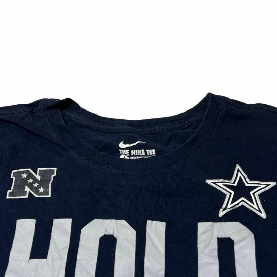 NIKE(ナイキ)のナイキ NFL ダラス・カウボーイズ 半袖Tシャツ ネイビー 夏物古着h19 メンズのトップス(Tシャツ/カットソー(半袖/袖なし))の商品写真
