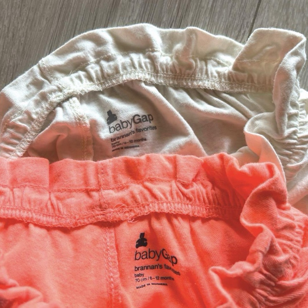 babyGAP(ベビーギャップ)のお揃いで是非♡70 ベビーギャップ セットアップ キッズ/ベビー/マタニティのベビー服(~85cm)(ロンパース)の商品写真