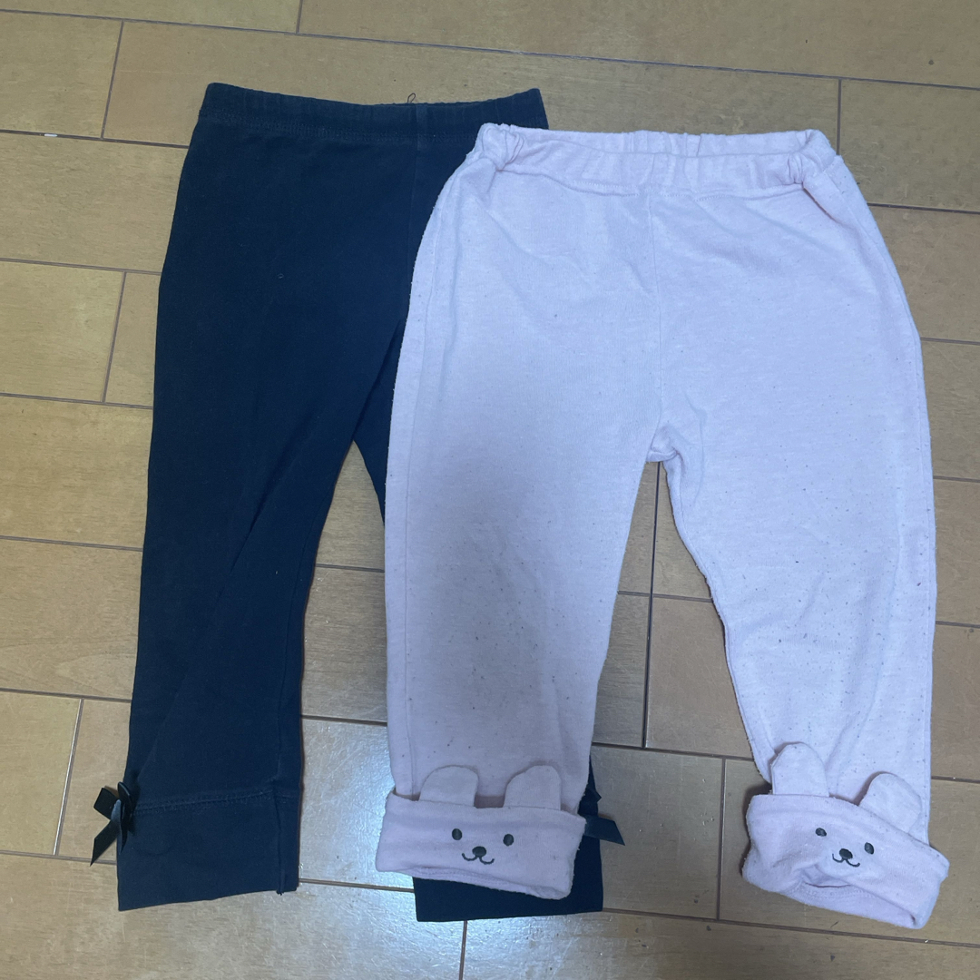西松屋(ニシマツヤ)のパンツとショートパンツのセット キッズ/ベビー/マタニティのベビー服(~85cm)(パンツ)の商品写真