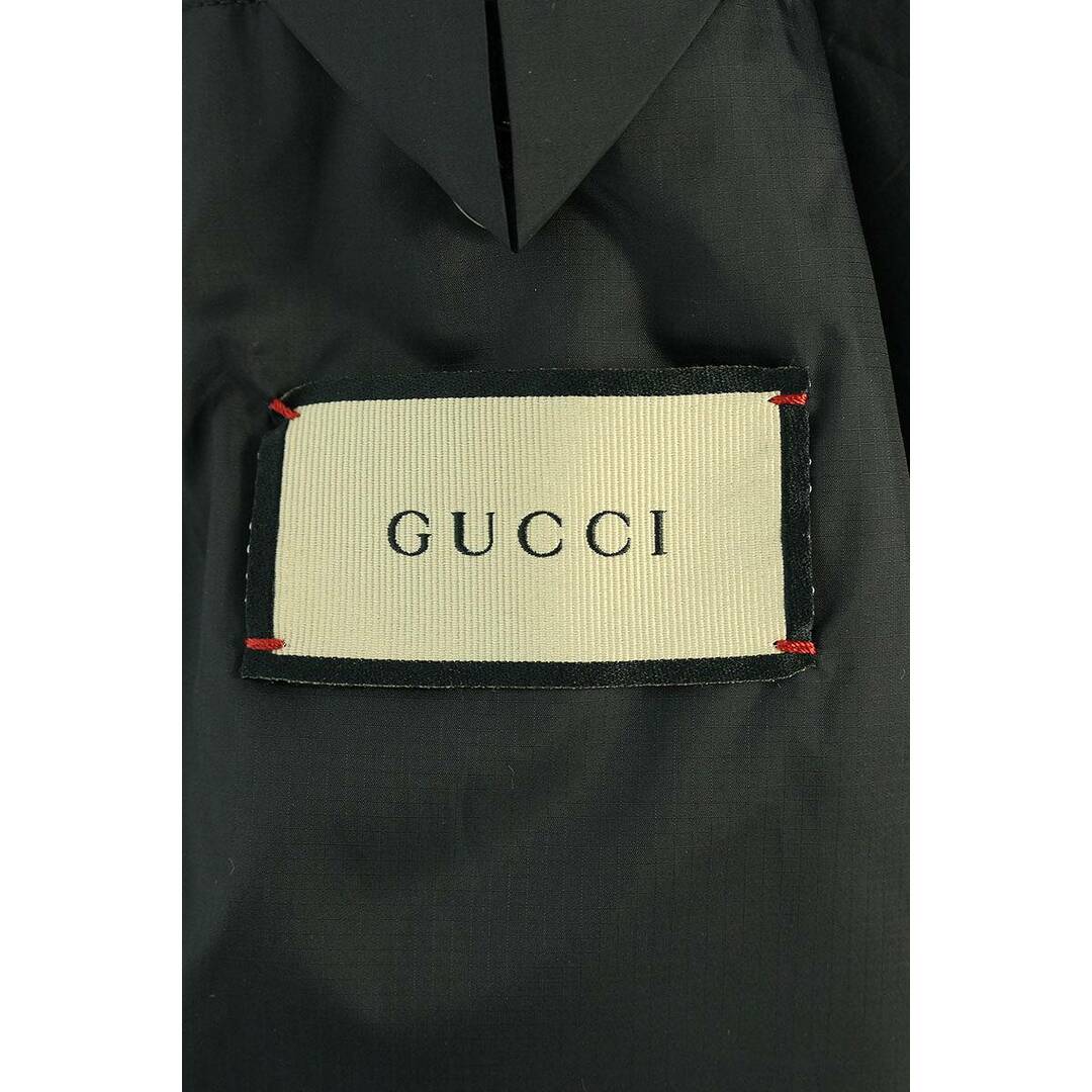 Gucci(グッチ)のグッチ  23SS  714759 ZAHLW バックロゴジップブルゾン メンズ 46 メンズのジャケット/アウター(ブルゾン)の商品写真