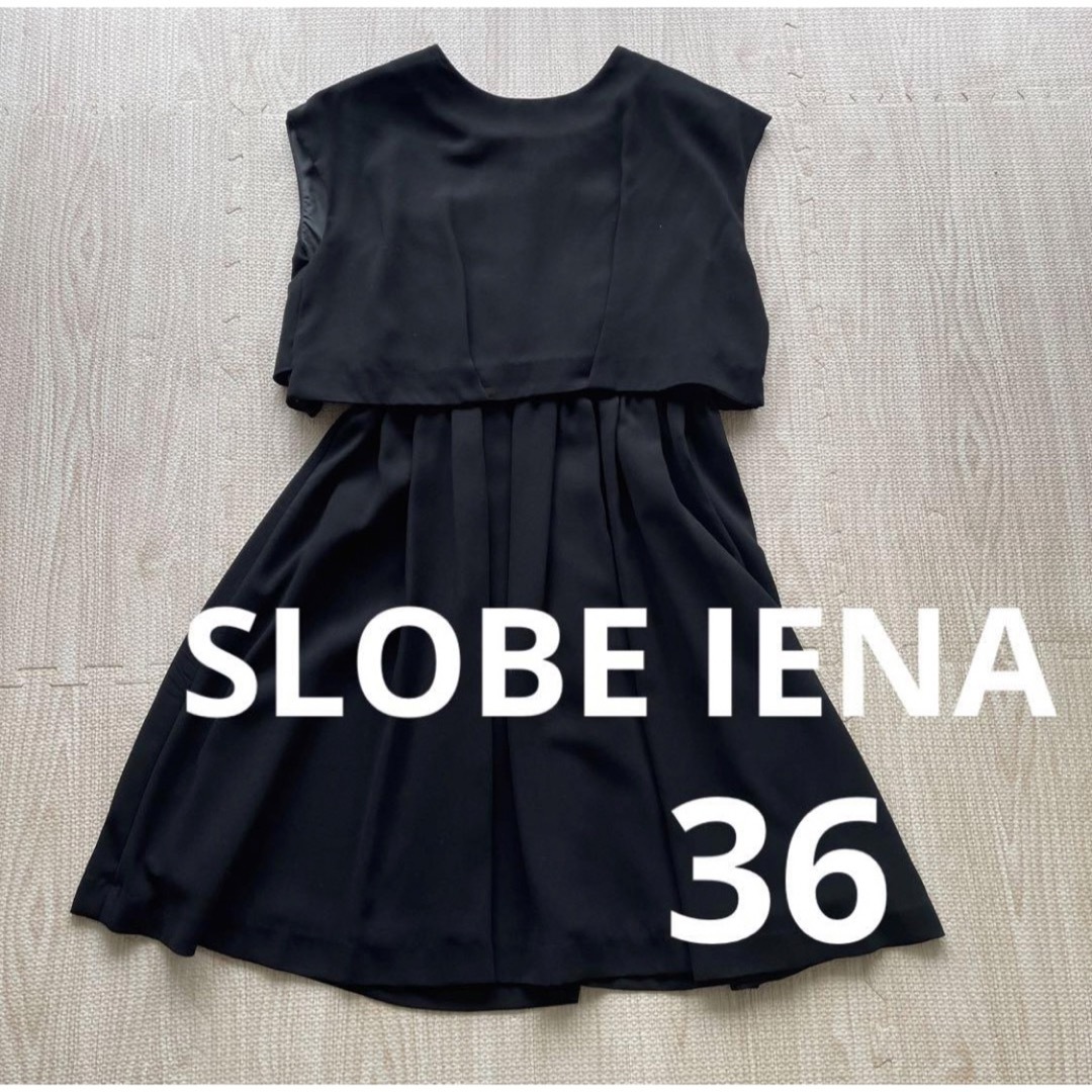 SLOBE IENA(スローブイエナ)のSLOBE IENA ワンピース　フォーマル　お呼ばれ　結婚式　36 レディースのワンピース(ひざ丈ワンピース)の商品写真