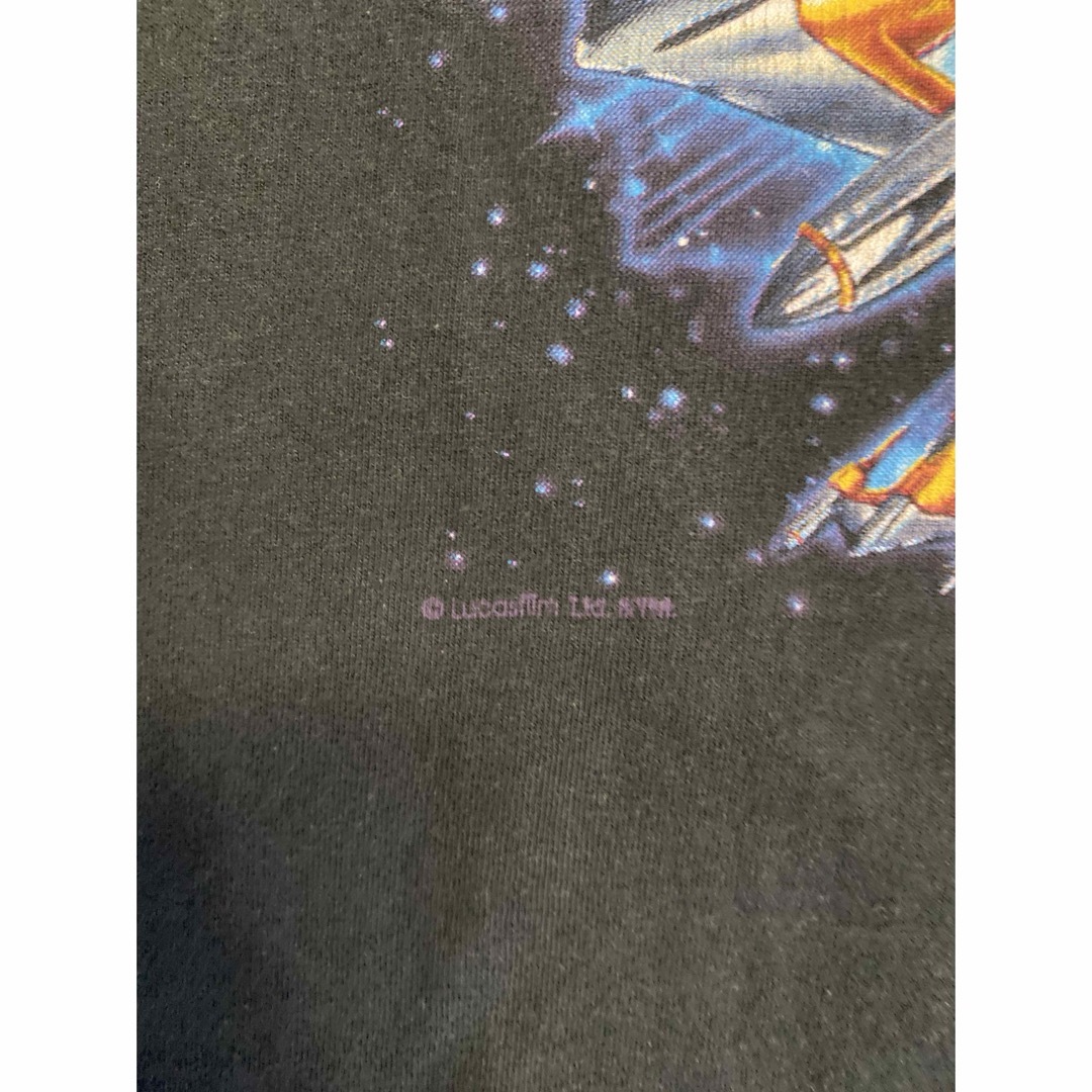 90'S STAR WARS EPISODE 1 Tシャツ ヴィンテージ メンズのトップス(Tシャツ/カットソー(半袖/袖なし))の商品写真