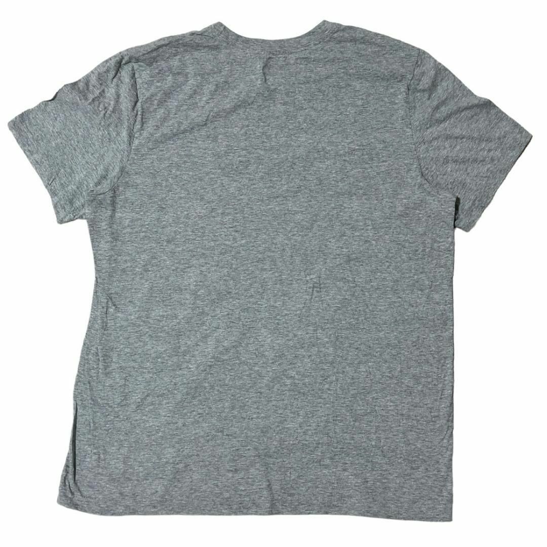 NIKE(ナイキ)のナイキ 半袖Tシャツ JUST DO IT 杢グレー ロゴT 夏物古着 h20 メンズのトップス(Tシャツ/カットソー(半袖/袖なし))の商品写真