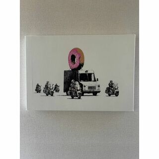 おまけ付き Banksy Donut Police Escort(絵画/タペストリー)