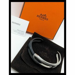 エルメス(Hermes)の✨美品✨HERMES エルメス リプレイ カフ バングル ブレスレット T5(バングル/リストバンド)