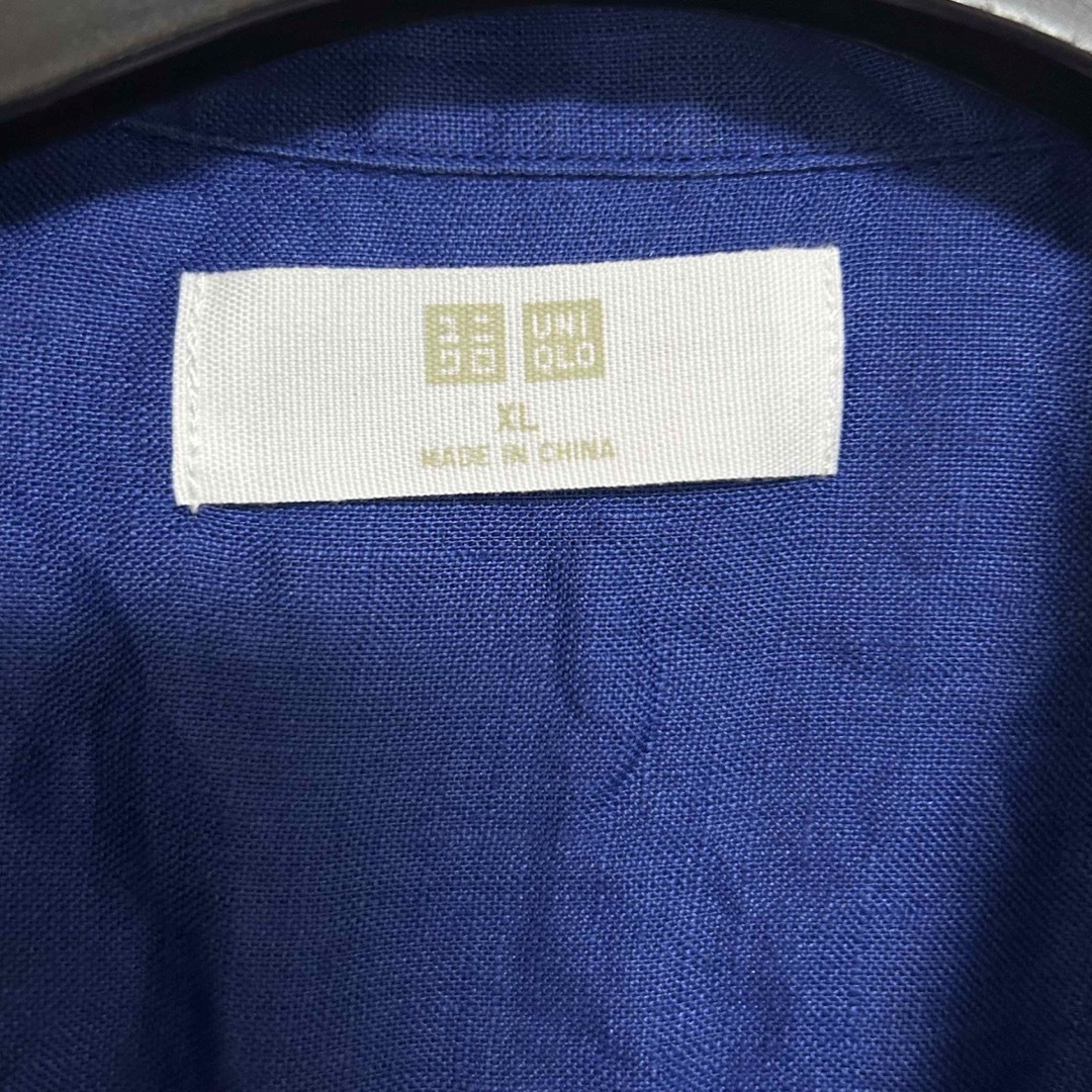 UNIQLO(ユニクロ)のsaako.s様専用ユニクロリネンシャツ レディースのトップス(シャツ/ブラウス(長袖/七分))の商品写真