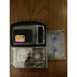 アイワ(aiwa)のaiwa カセットプレイヤーRS350 他(ポータブルプレーヤー)