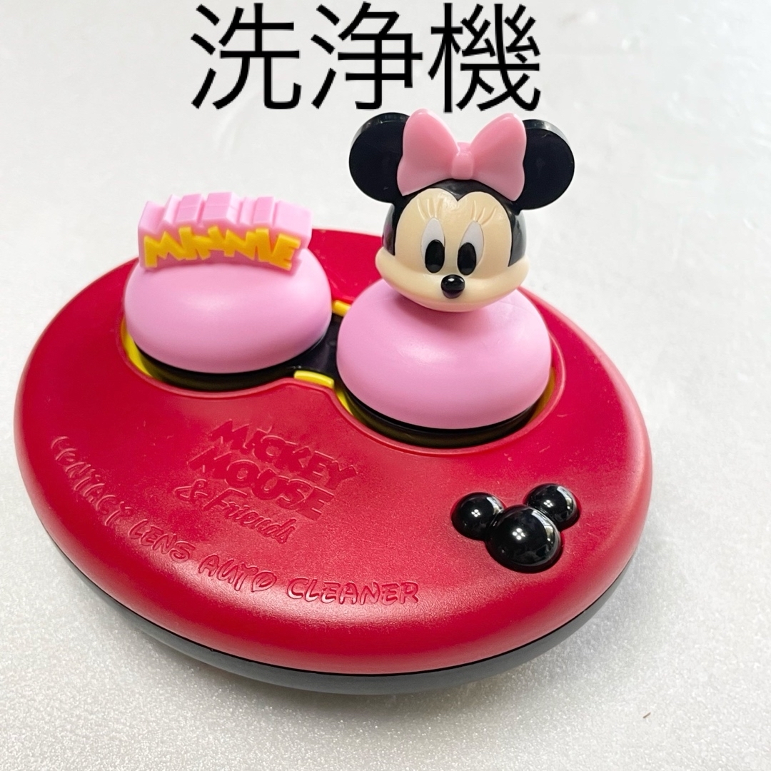 Disney(ディズニー)の洗浄機　ケース　Disney ディズニー　ミニーマウス　自動洗浄 コスメ/美容のメイク道具/ケアグッズ(その他)の商品写真